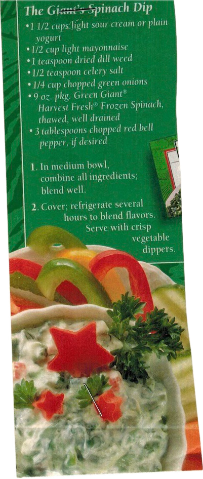 The Giant’s Spinach Dip