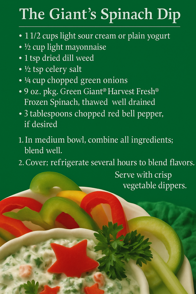 The Giant’s Spinach Dip