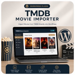 TMDB Movie Importer for Wordpress
