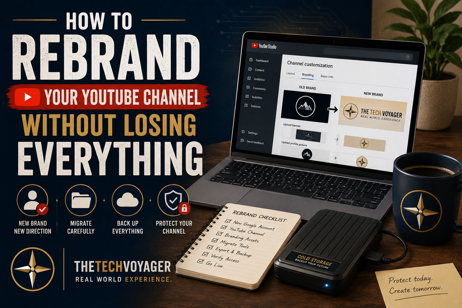 Rebranding a YouTube channel? Learn how to safely migrate accounts, preserve content, and avoid losing access to tools connected through your Google account.