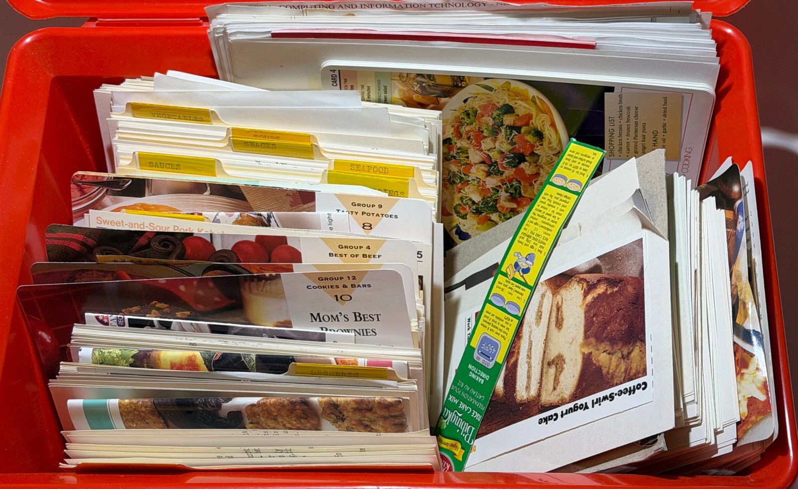 My Mom's Recipe Box