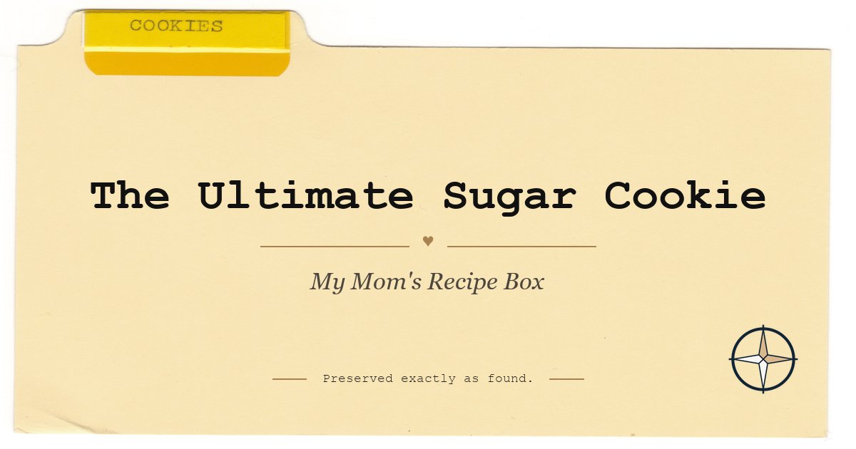 The Ultimate Sugar Cookie