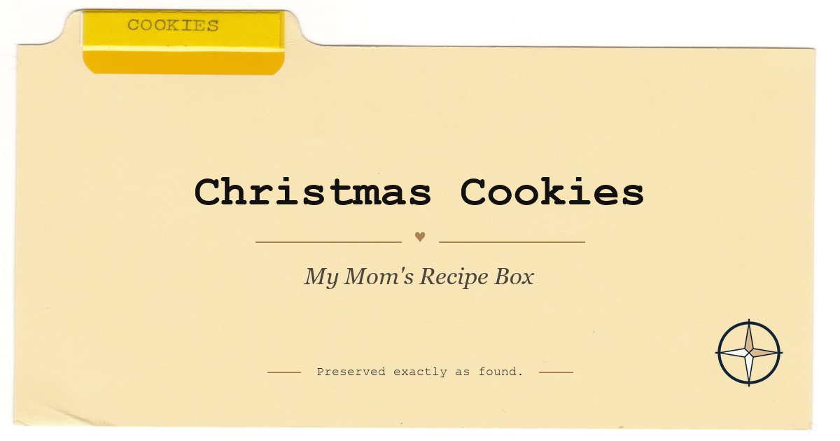Christmas cookies featured