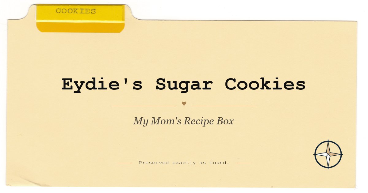 Eydies sugar cookies featured