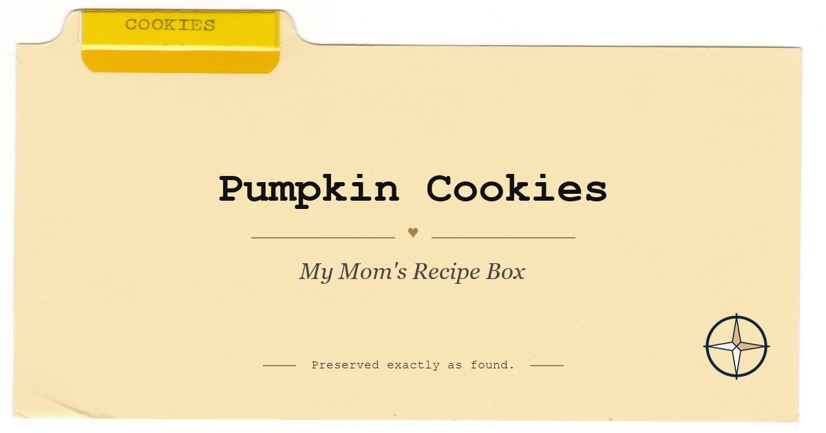 Pumpkin cookies featured