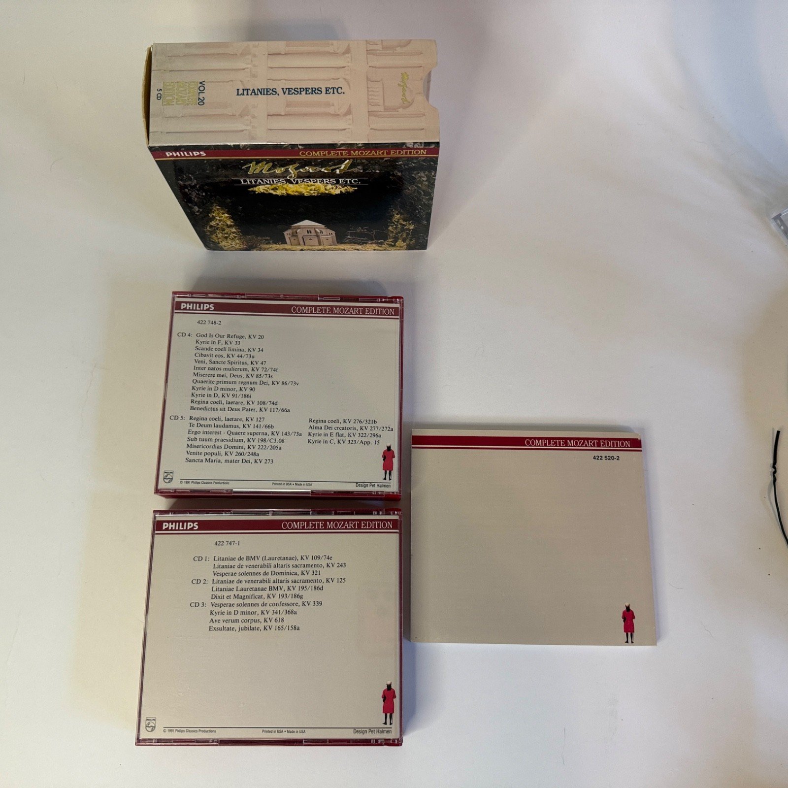 10Mozart – Litanies, Vespers & More – Complete Mozart Edition Vol. 20 (5 CD Box Set)