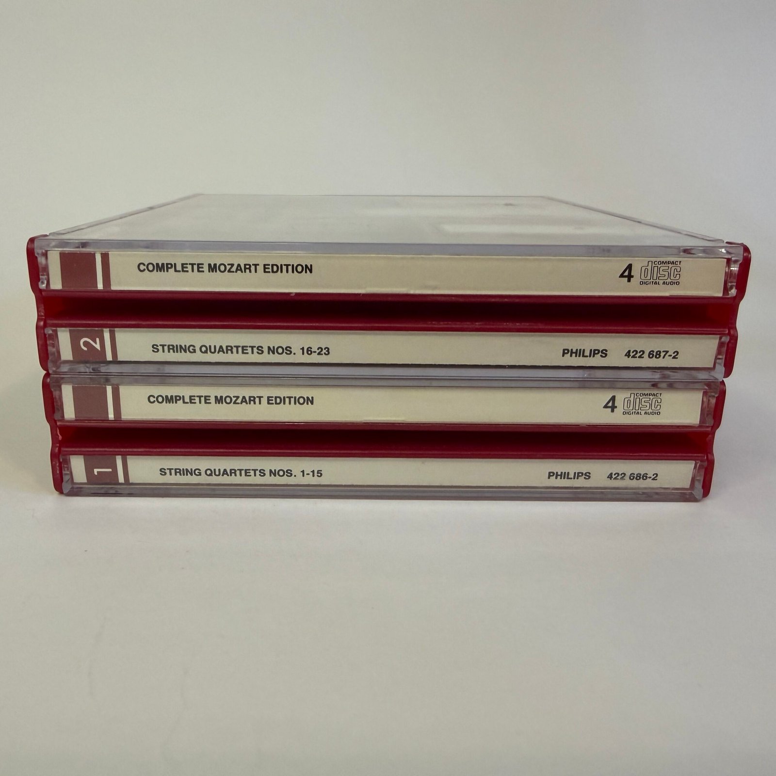 1Mozart – String Quartets, Vol. 12 – Quartetto Italiano (8 CD Set)