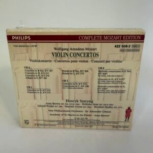 1Mozart – Violin Concertos, Vol. 8 – Szeryng (4 CD Set)