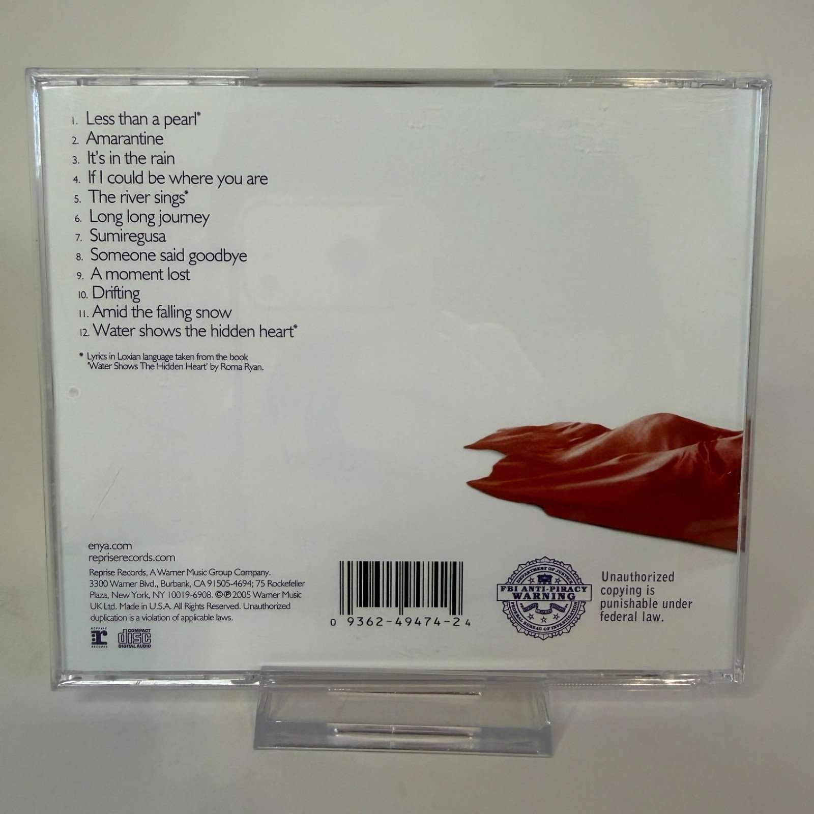 2Enya Amarantine CD