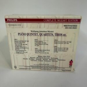 2Mozart – Piano Quintet, Quartets & Trios, Vol. 14 (5 CD Set)