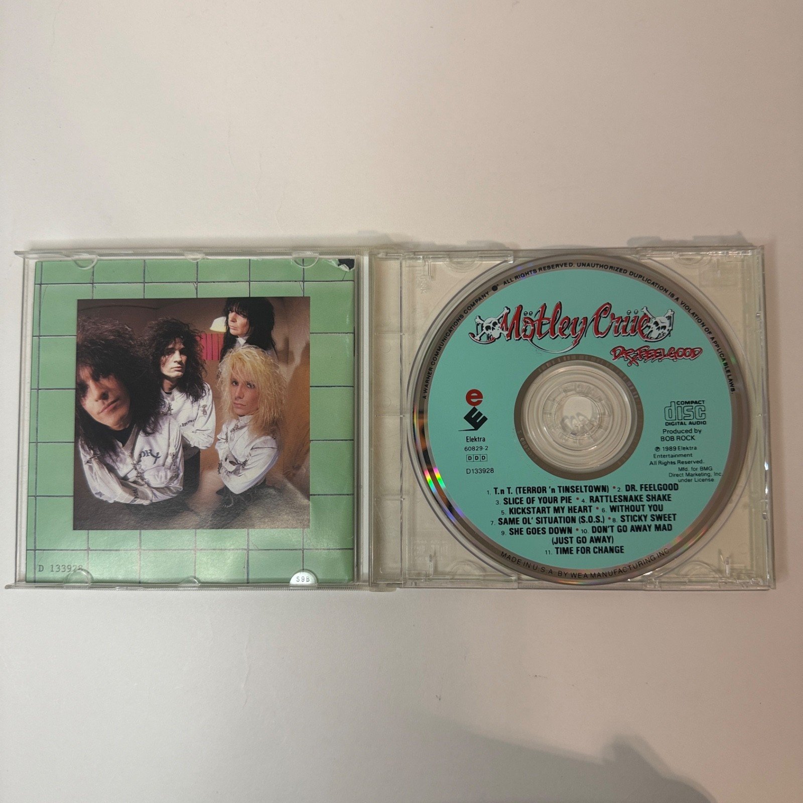 3Motley Crue Dr. Feelgood CD 1989 Elektra