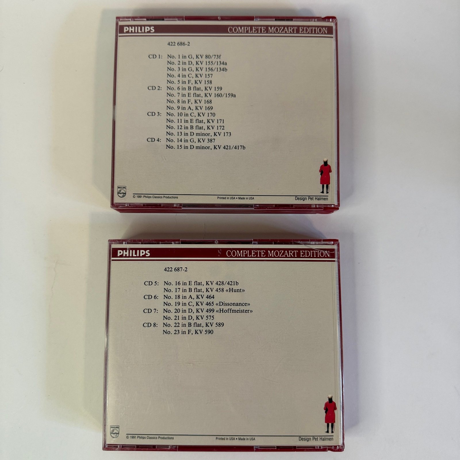 3Mozart – String Quartets, Vol. 12 – Quartetto Italiano (8 CD Set)