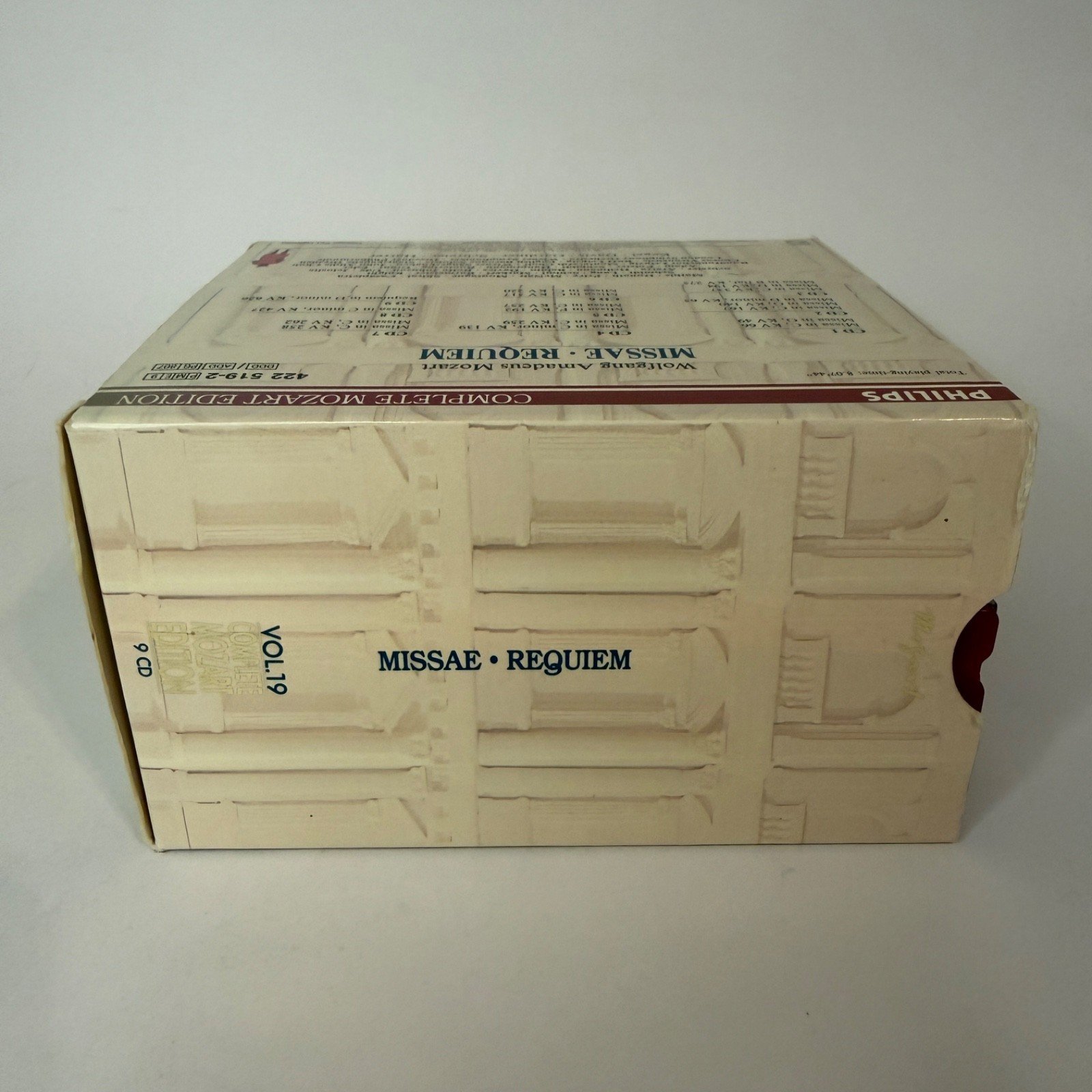 4Mozart – Missae & Requiem – Complete Mozart Edition Vol. 19 (9 CD Box Set)