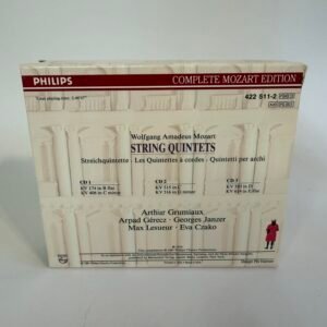 4Mozart – String Quintets, Vol. 11 – Grumiaux (3 CD Set)