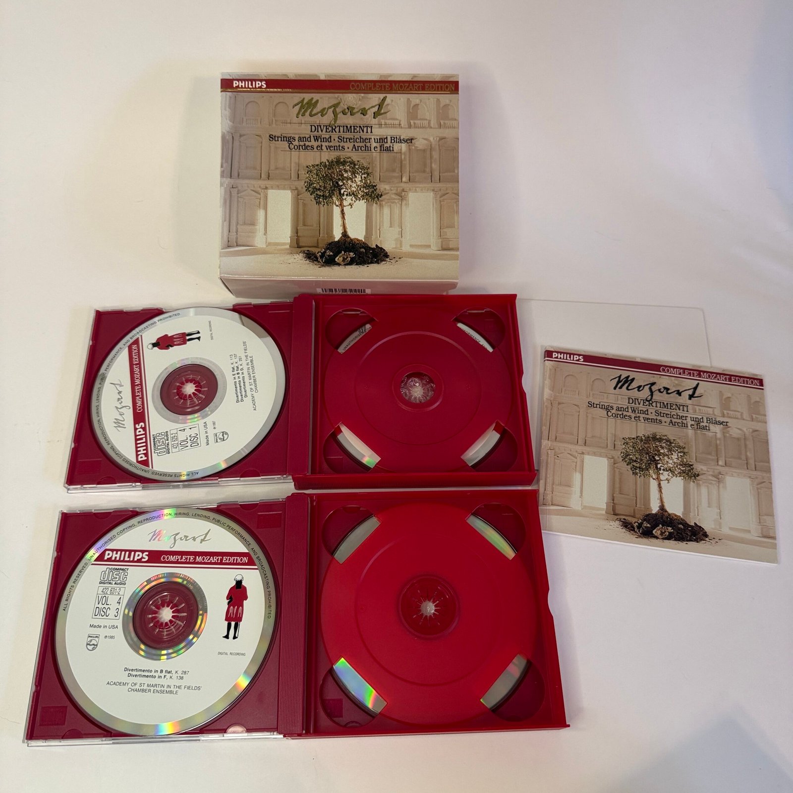 6Mozart – Divertimenti for Strings & Winds, Vol.