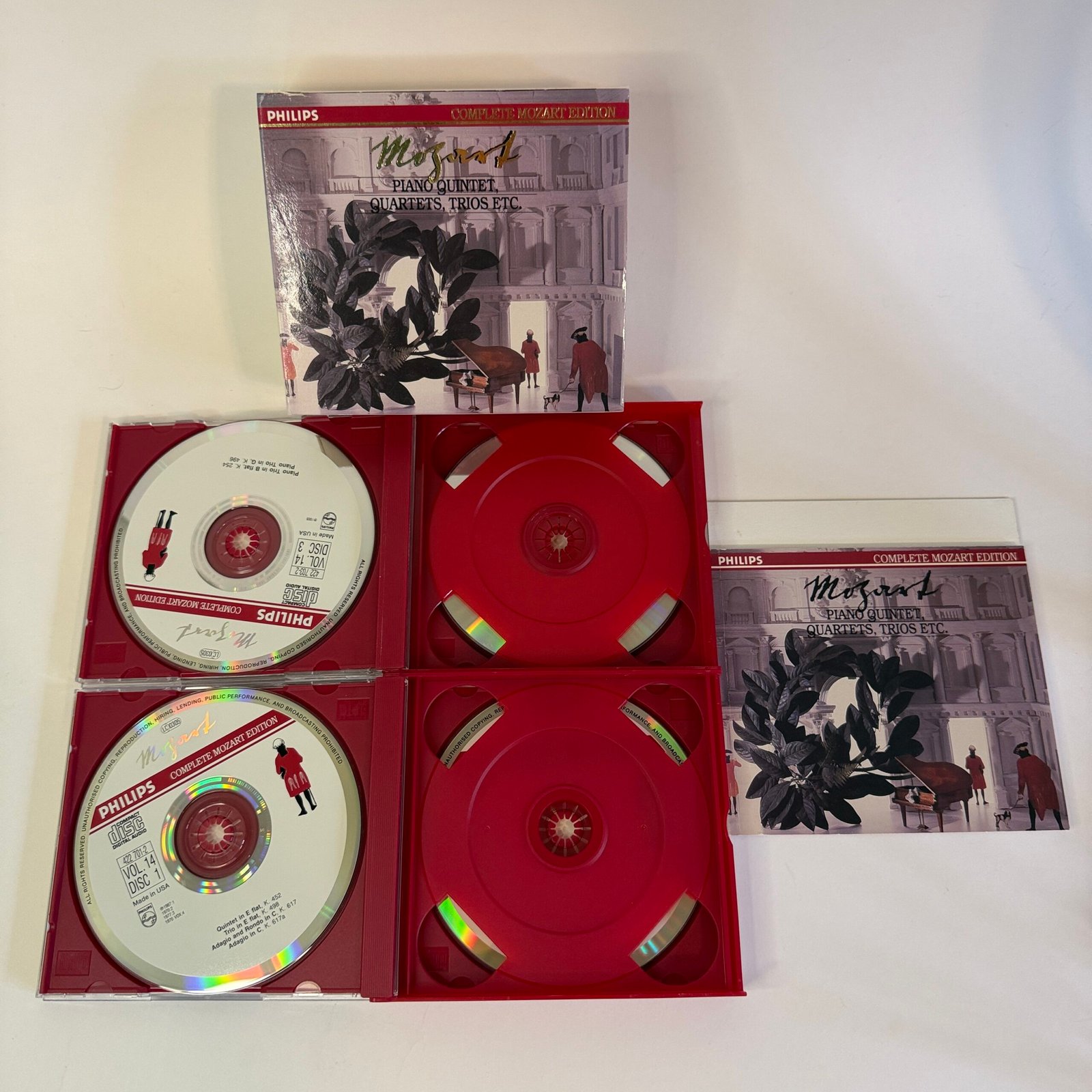 6Mozart – Piano Quintet, Quartets & Trios, Vol. 14 (5 CD Set)