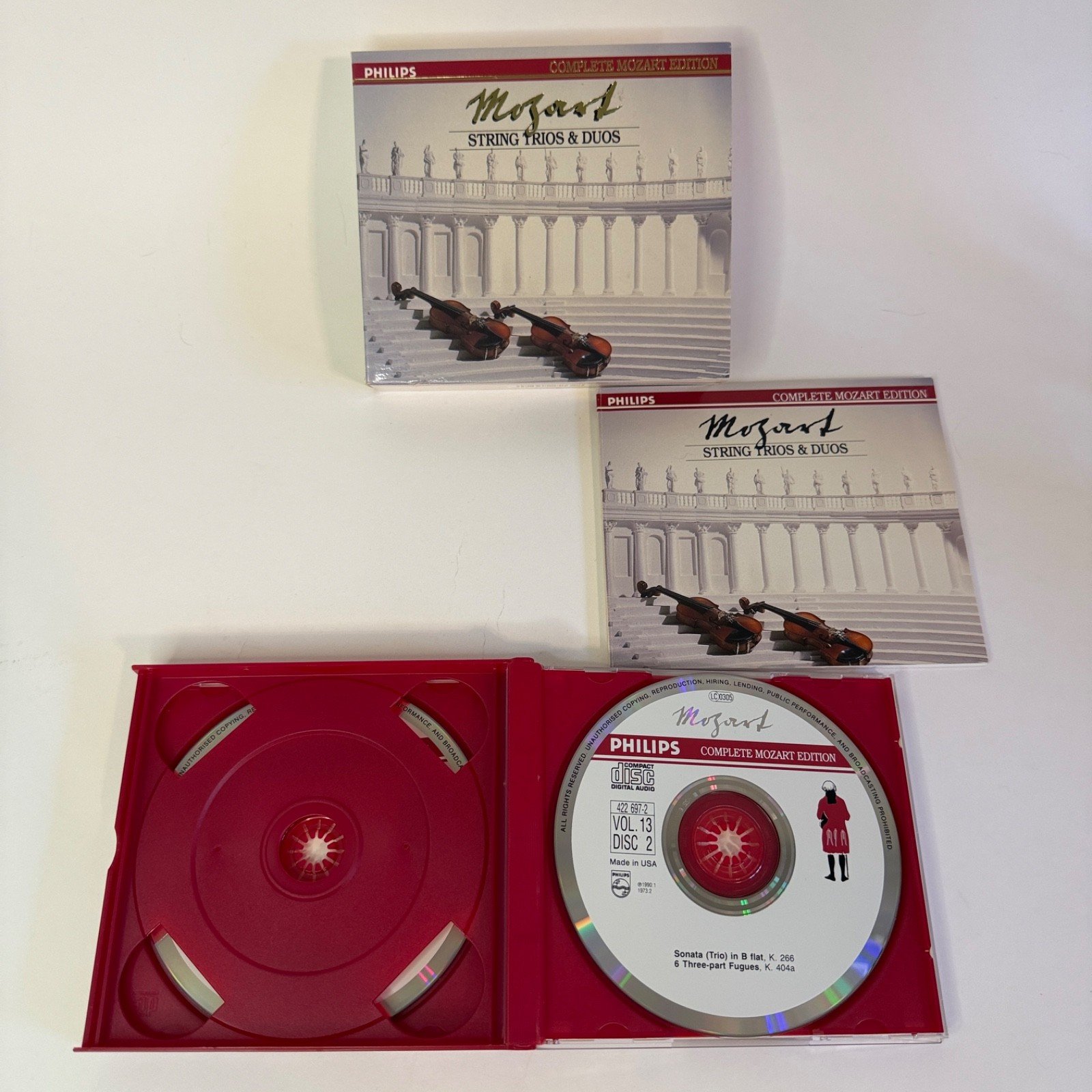 7Mozart, Classical, Chamber Music, Strings, 1990s