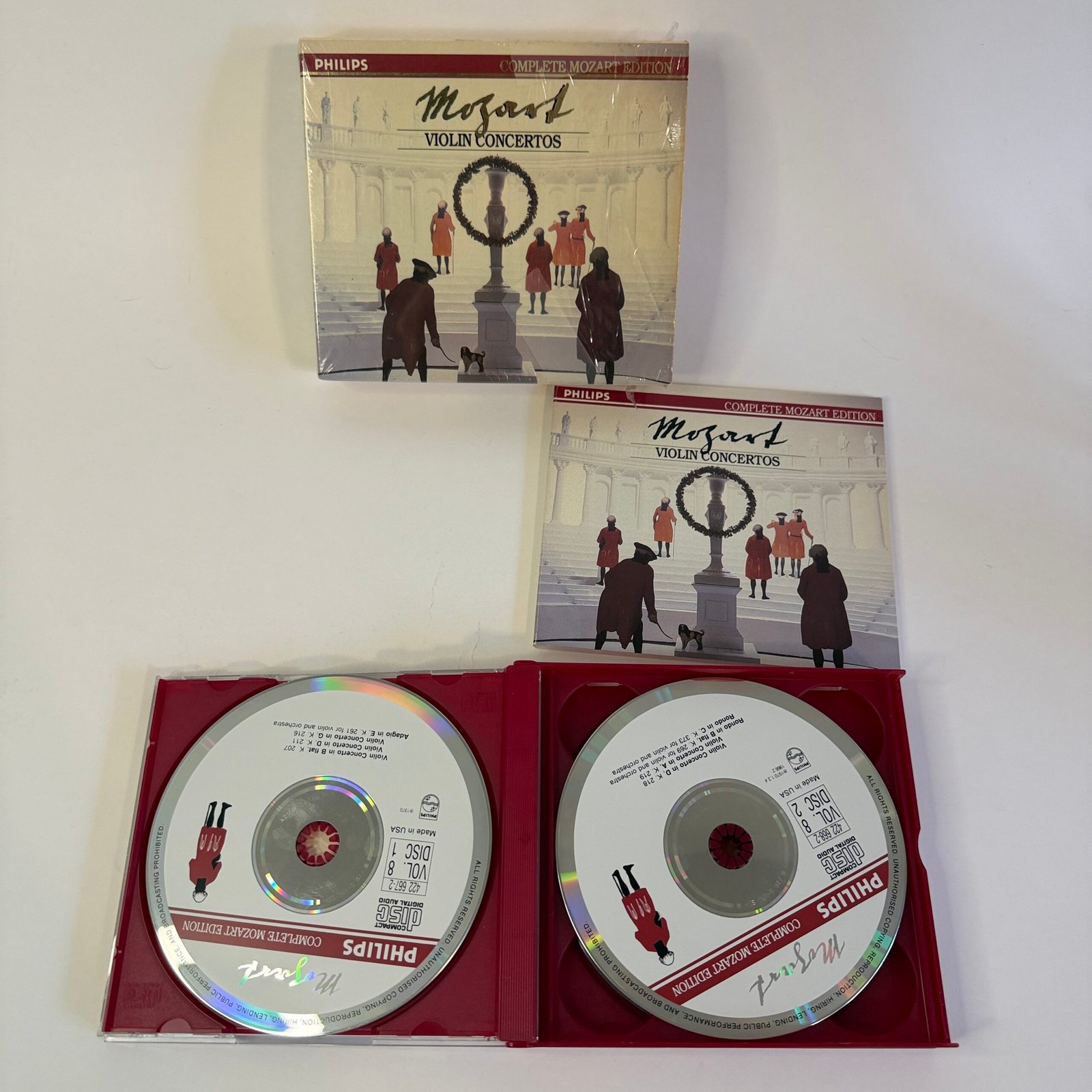 7Mozart – Violin Concertos, Vol. 8 – Szeryng (4 CD Set)