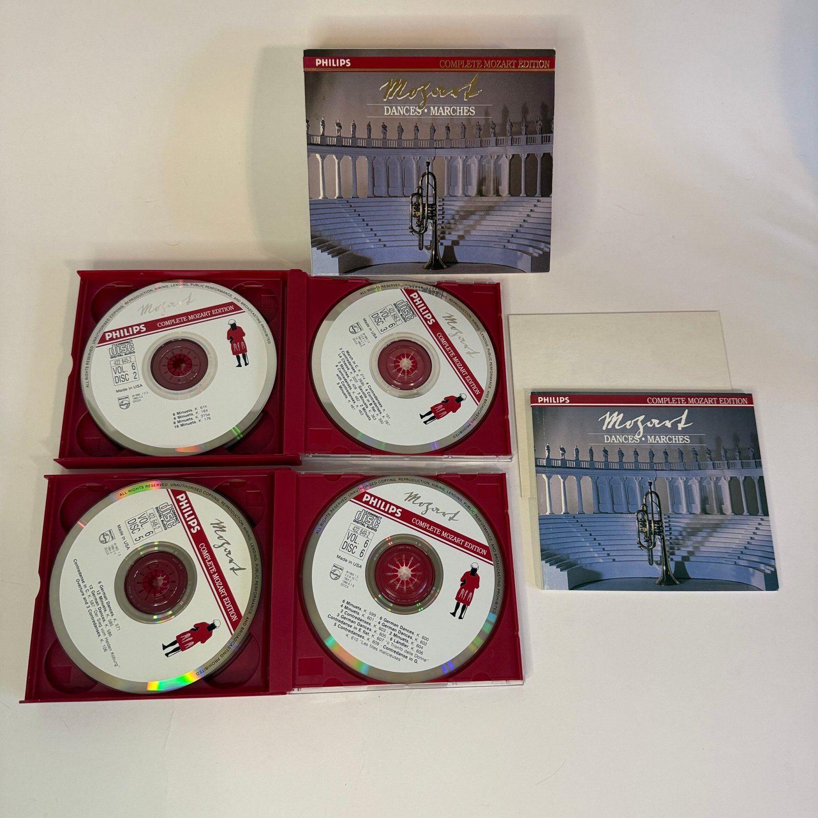 9Mozart – Dances & Marches, Vol. 6 – Boskovsky (6 CD Set)