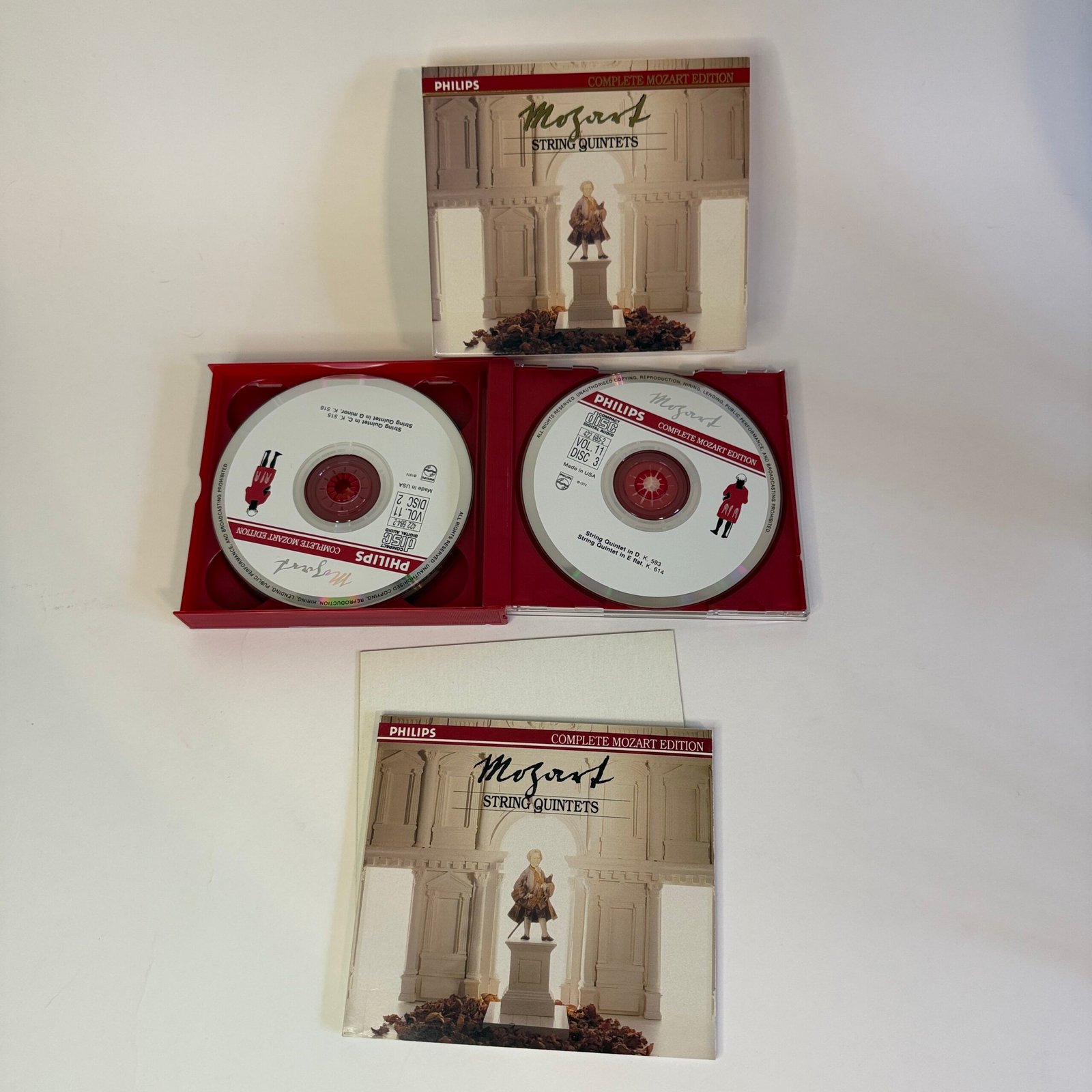 9Mozart – String Quintets, Vol. 11 – Grumiaux (3 CD Set)