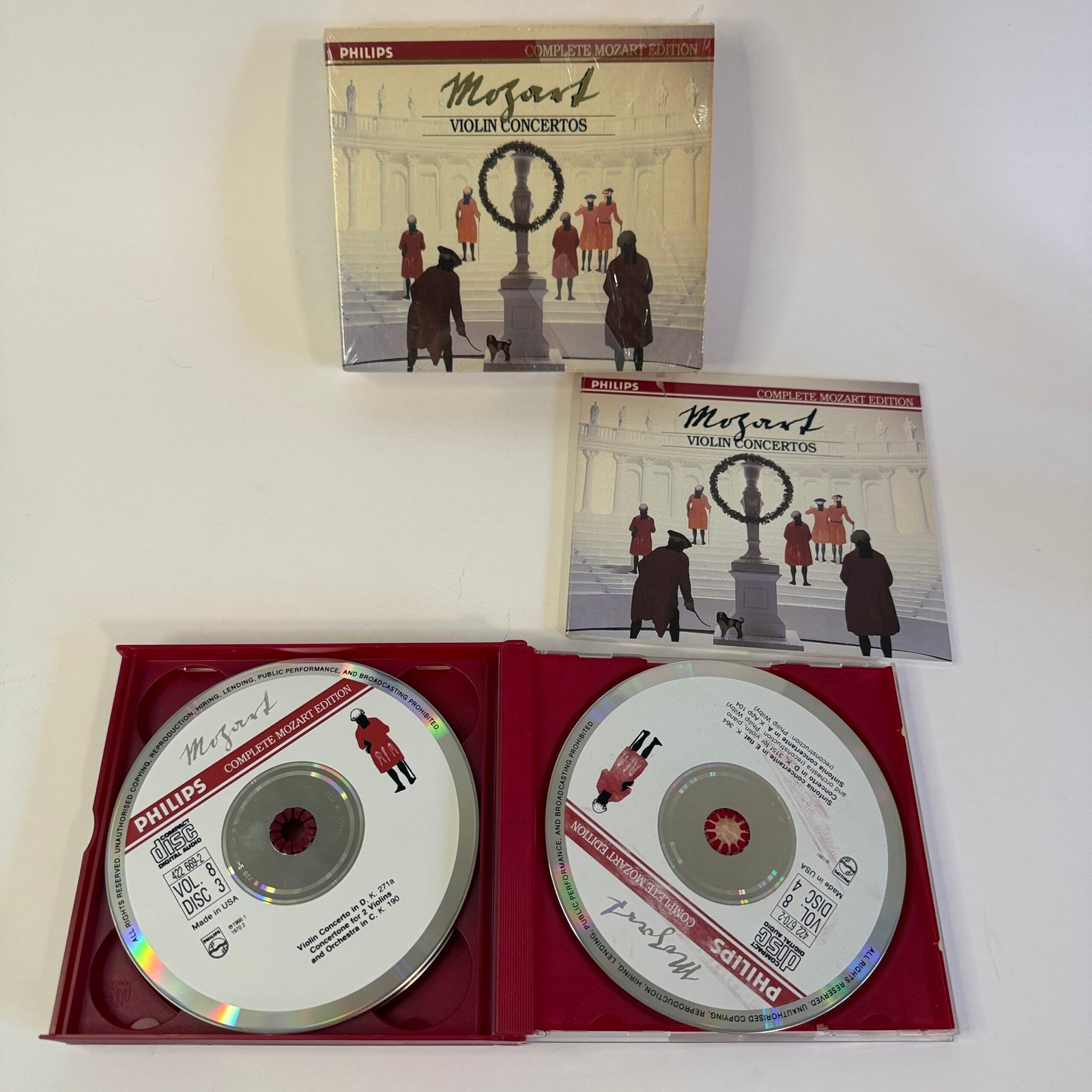 9Mozart – Violin Concertos, Vol. 8 – Szeryng (4 CD Set)