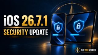 iPhone and iPad representing the iOS and iPadOS 26.7.1 security update