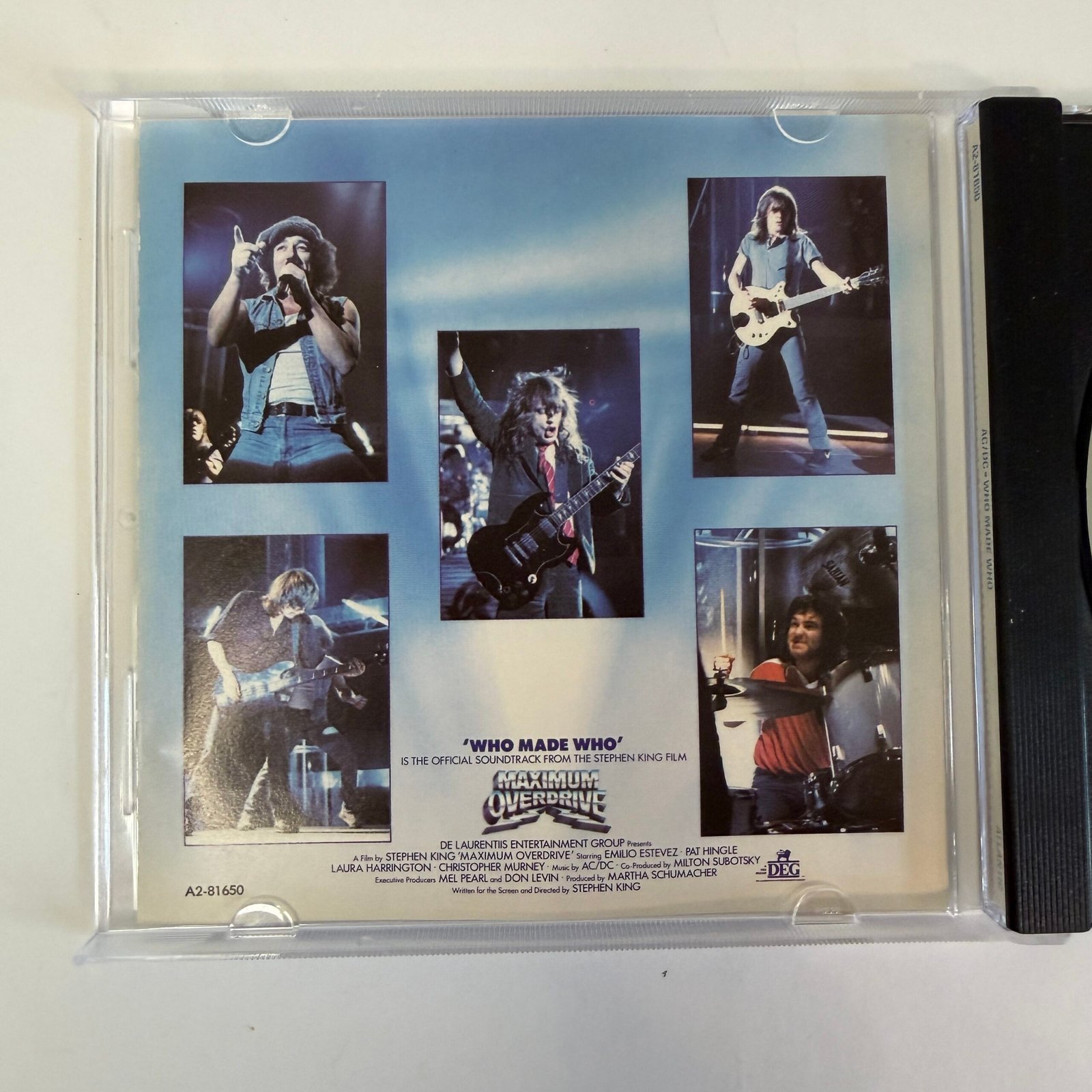 1AC:DC – Who Made Who (1986 CD – Japan Pressing)