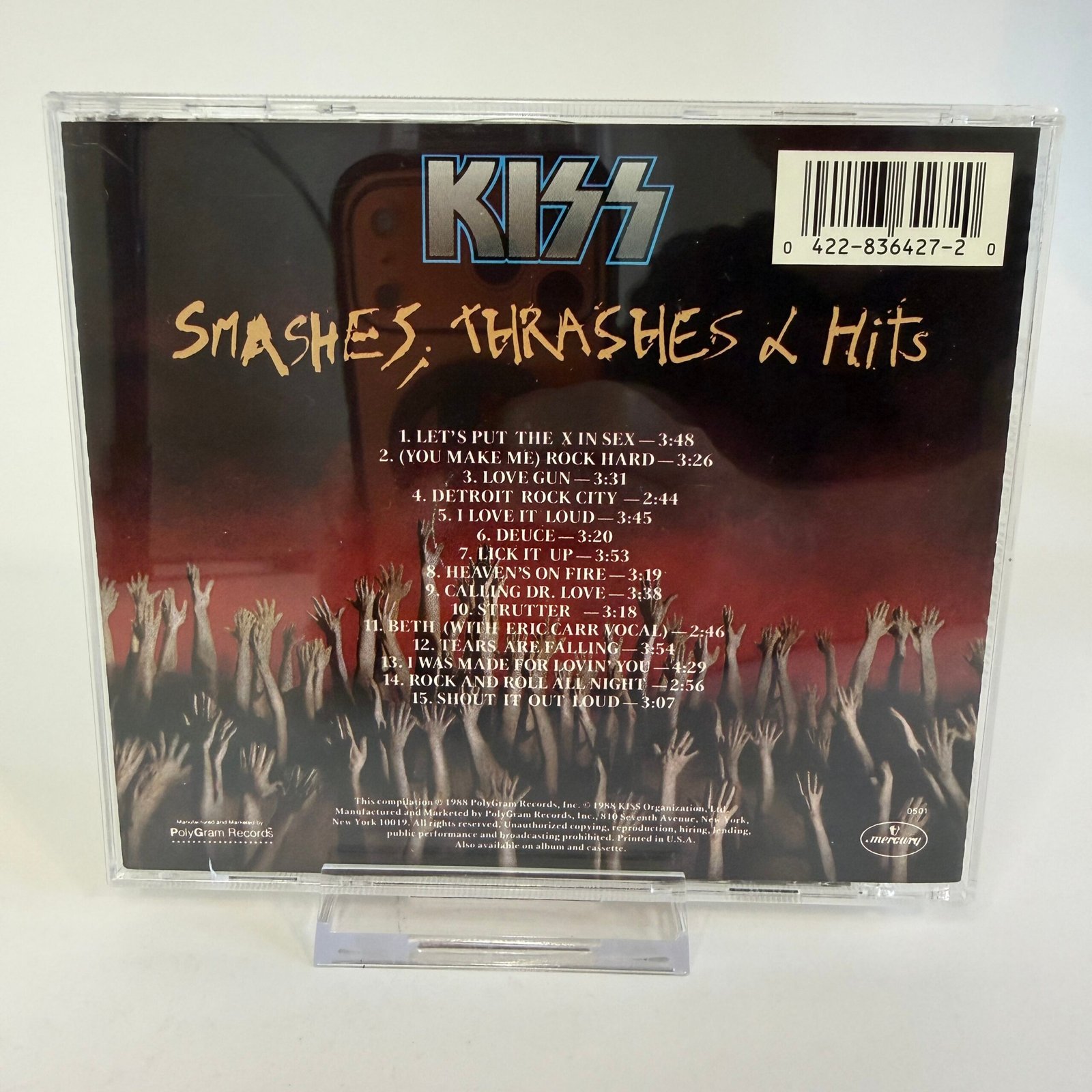 1KISS – Smashes, Thrashes & Hits (1988 CD)